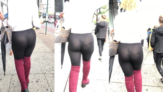Consigo ver sua bunda inteira, sua vadia espanhola