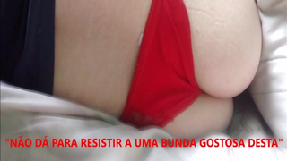 Primo Bateu uma e gozou na bundinha dela Dormindo