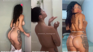 Pack da morena cacheada Melissa Montagnole sem roupa | @goticasvazadinha_bot
