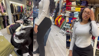 Morena gostosa pagou calcinha