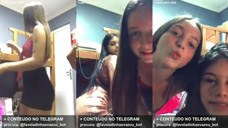 Novinhas em live se exibindo depois da festa | Acesse o conteudo