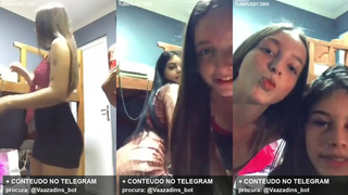 Novinhas em live se exibindo depois da festa | Acesse o conteudo