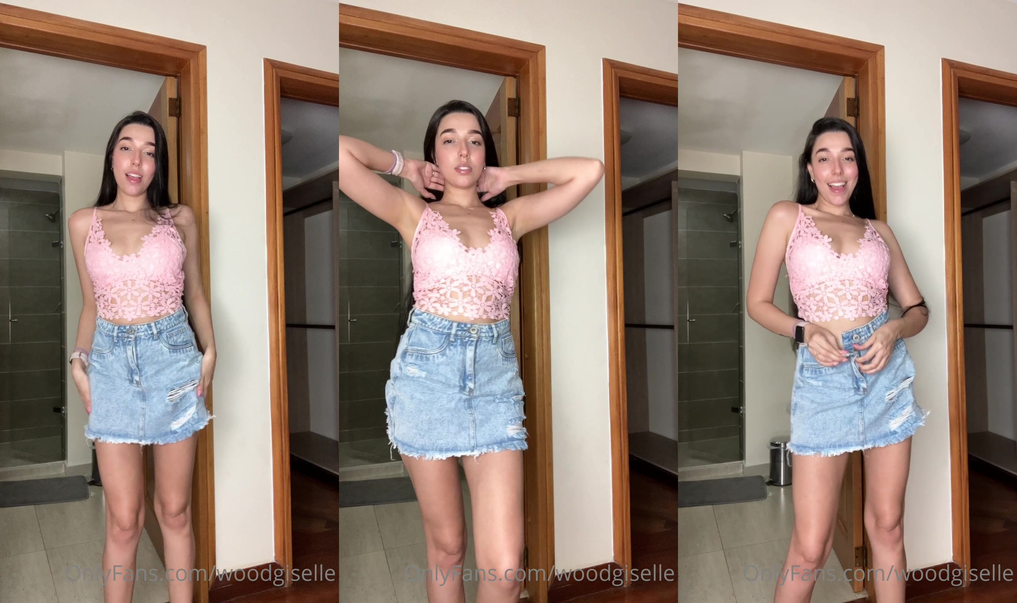 Woodgiselle striptease 1