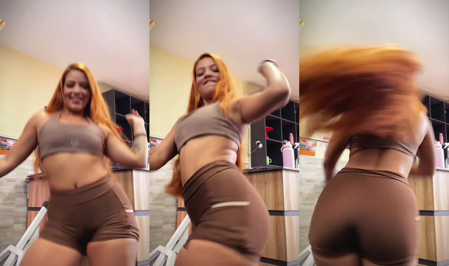Depois da academia eu fui dançar funk