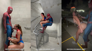 Spidergirl Blowjob